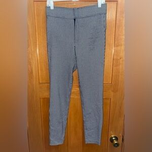 Zara women’s checker black and white pants size Large​​​​​​​​​